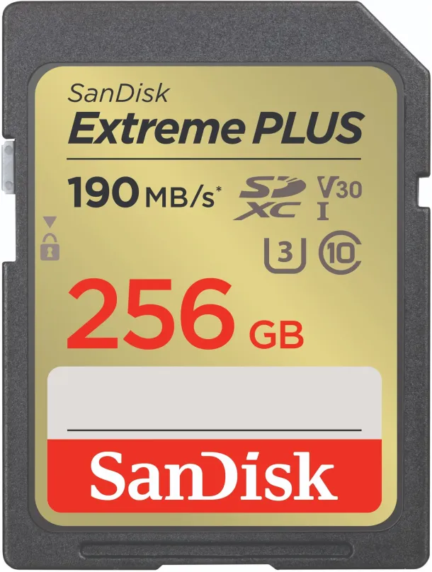 Pamäťová karta SanDisk SDXC 256GB Extreme PLUS + Rescue PRO Deluxe