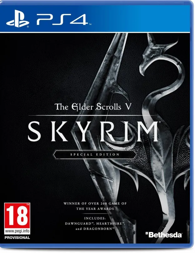 Hra na konzole The Elder Scrolls V: Skyrim Special Edition - PS4