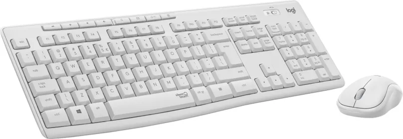 Set klávesnice a myši Logitech Wireless Combo MK295, biela - US INTL