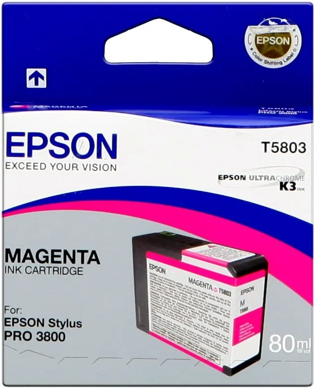 Cartridge Epson T580 purpurová