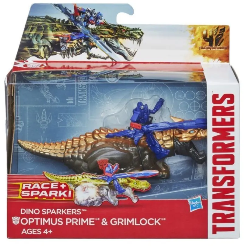 Transformers 4 Transformeri na zvieratách Optimus Prime & Grimlock