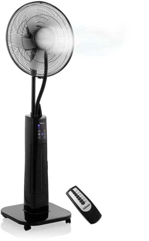Ventilátor TRISTAR VE-5884, stojanový, zabudovaný rozprašovač studenej hmly, výška 130 cm,