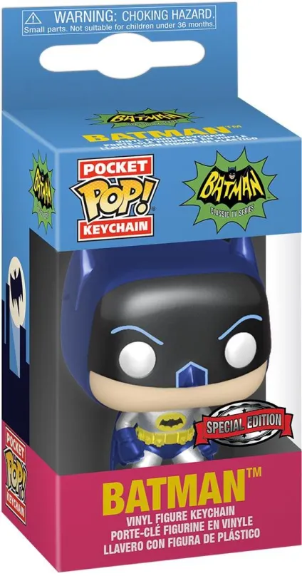 Funko POP Keychain: Batman 80th- Batman (MT)