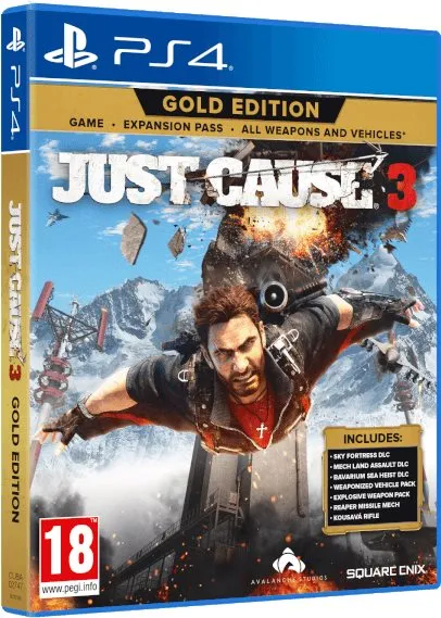 Hra na konzolu Just Cause 3 Gold - PS4