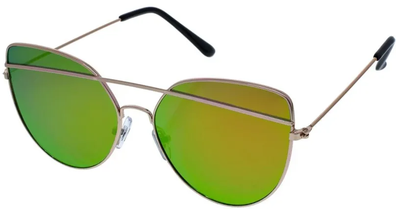 Slnečné okuliare OEM Slnečné okuliare pilotky Giant zlaté obrúčky farebné sklá