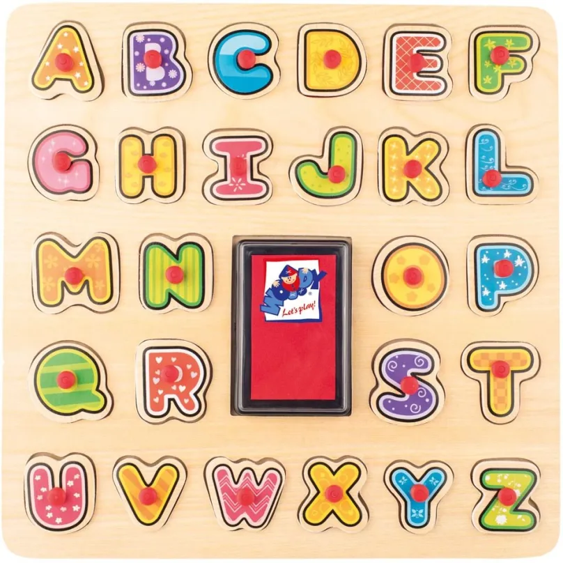 Puzzle Woody Pečiatky/Puzzle ABC