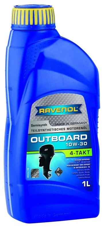 Motorový olej RAVENOL Outboardoel 4T SAE 10W-30; 1 L