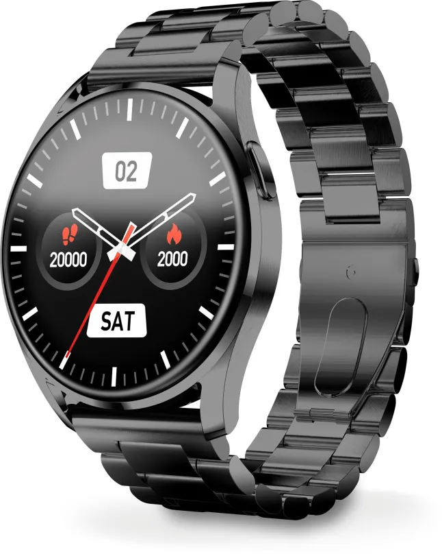 Chytré hodinky Aligator Watch Pro X (Y32) čierne