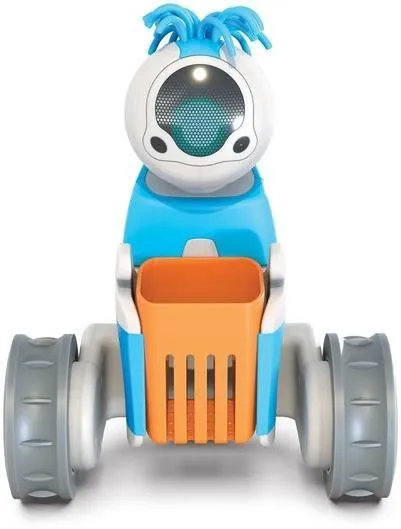Robot Hexbug MoBots Fetch - modrý, hračka, interaktívne, humanoidné, ovládanie ovládačom,