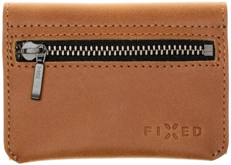 Peňaženka FIXED Smile Tripple so smart trackerom FIXED Smile PRO hnedá