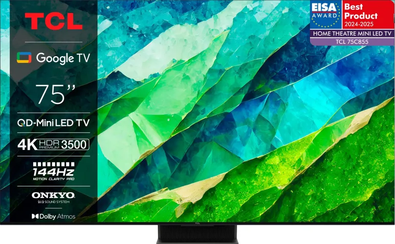 Televízia 75" TCL 75C855