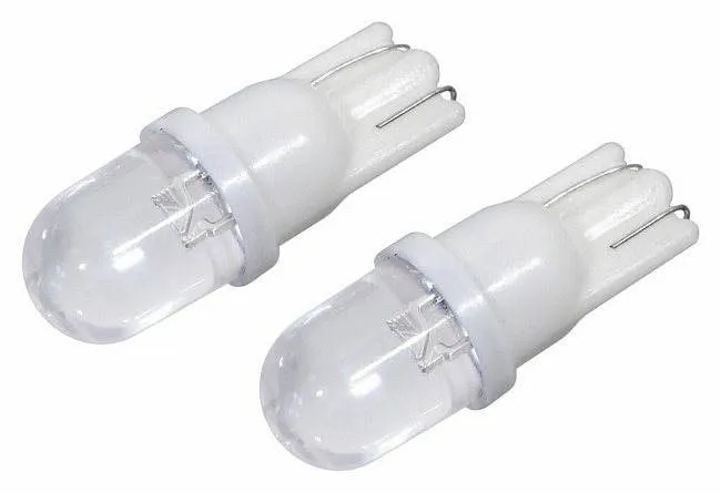 LED autožiarovka COMPASS 1 LED 12V T10 biela 2ks