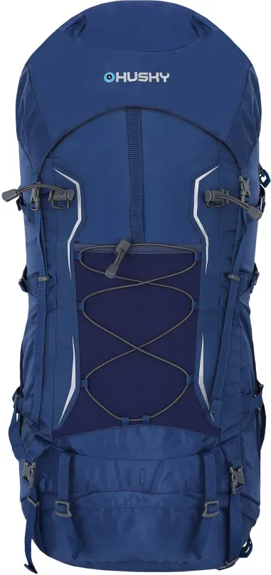 Turistický batoh Husky Ribon 60 l blue, s objemom 60 l,, rozmery 60 x 37 x 27 cm, hmotnosť