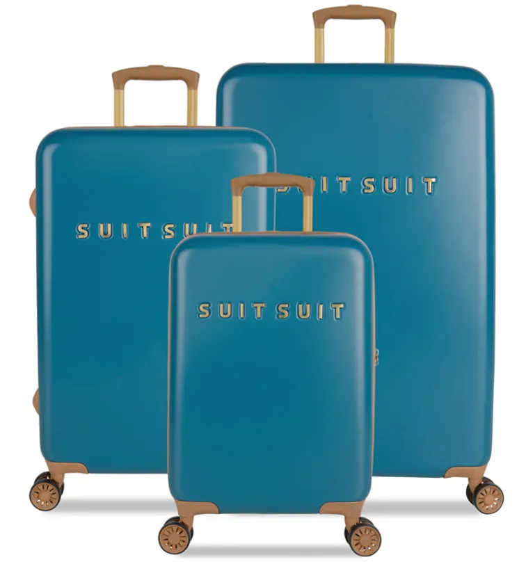 Sada cestovných kufrov SUITSUIT® TR-7102/3 - Fab Seventies Seaport Blue