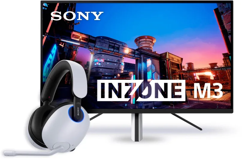 Set 27" Sony INZONE M3 + Sony INZONE H9