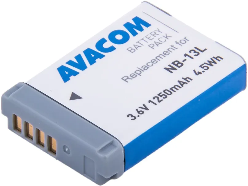 Batéria pre fotoaparát Avacom za Canon NB-13L Li-Ion 3.6V 1250mAh 4.5Wh AVA