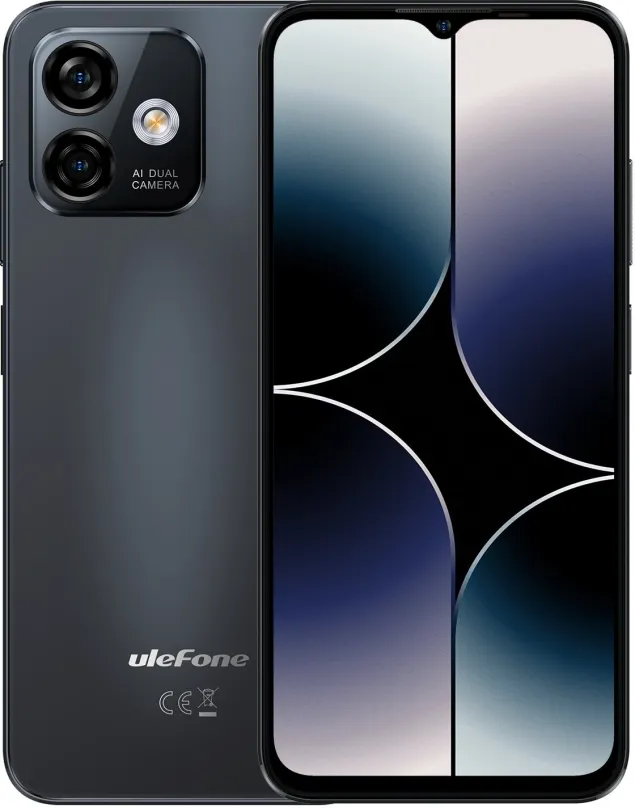 Mobilný telefón Ulefone Note 16 Pro (8GB+512GB) Meteorite Black