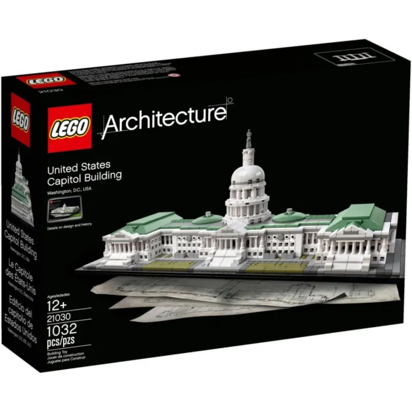 Stavebnice LEGO Architecture 21030 Kapitol Spojených štátov amerických