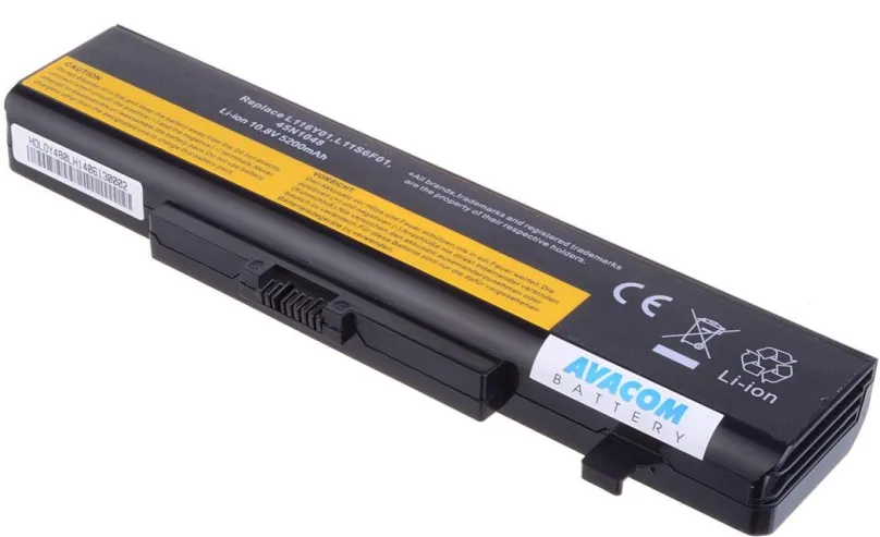 Batéria do notebooku AVACOM pre Lenovo IdeaPad G580, Z380, Y580 series Li-Ion 11,1 V 5200mAh/58Wh