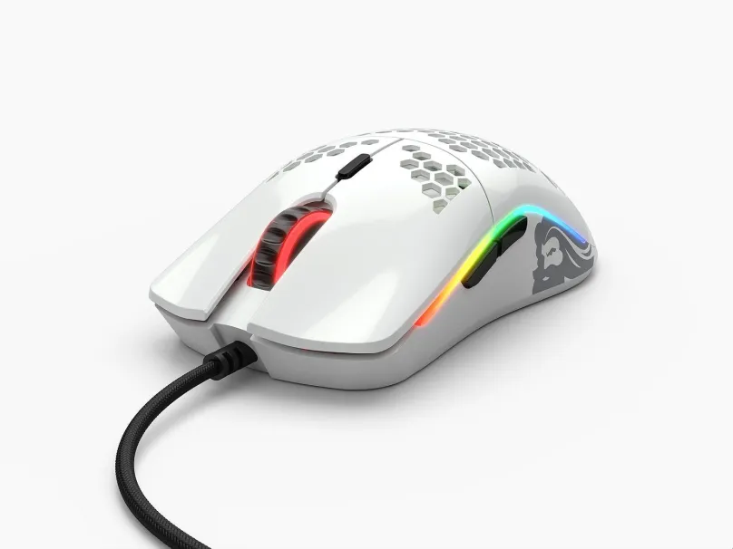 Herná myš Glorious Model O (Glossy White)