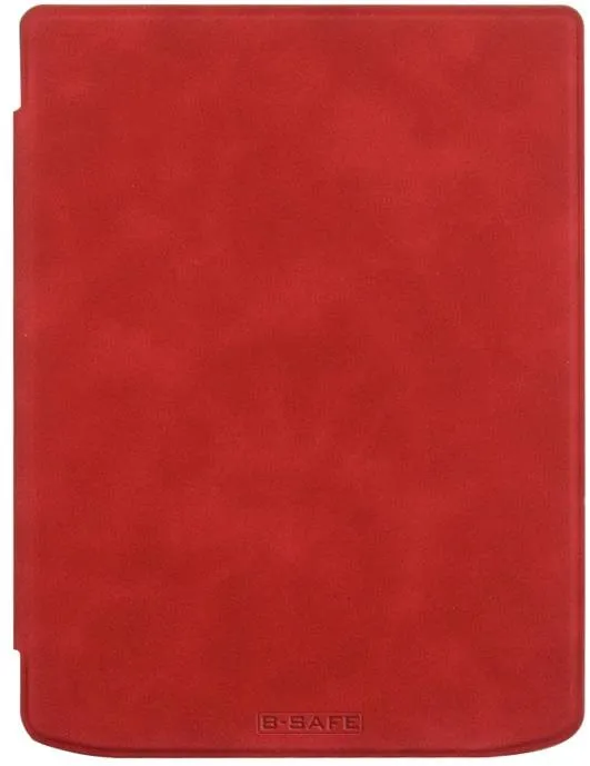 Púzdro na čítačku kníh B-SAFE Lock 3478, púzdro pre Pocketbook 743 InkPad, červené