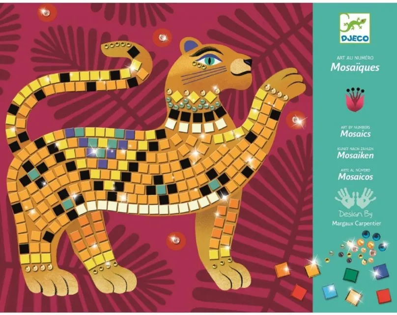 Mozaika pre deti Trblietavá mozaika Jungle