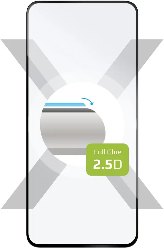 Ochranné sklo FIXED FullGlue-Cover pre Xiaomi 12 Lite 5G NIE čierne
