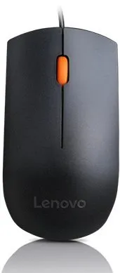 Myš Lenovo 300 USB Mouse, drôtová, optická, symetrická, na USB batérie, citlivosť 1600 DPI