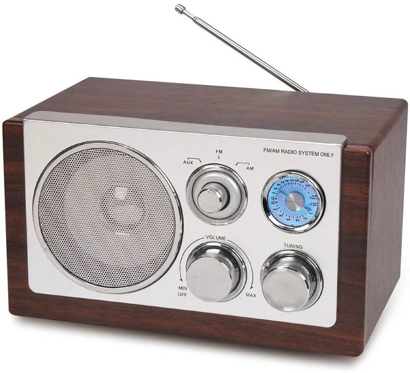 Rádio Orava RR-19, klasické, prenosné, AM a FM tuner, výkon 3 W, vstup 3,5 mm Jack, bateri