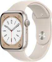 Chytré hodinky Apple Watch Series 8 45mm Hviezdne biely hliník s hviezdne bielym športovým remienkom