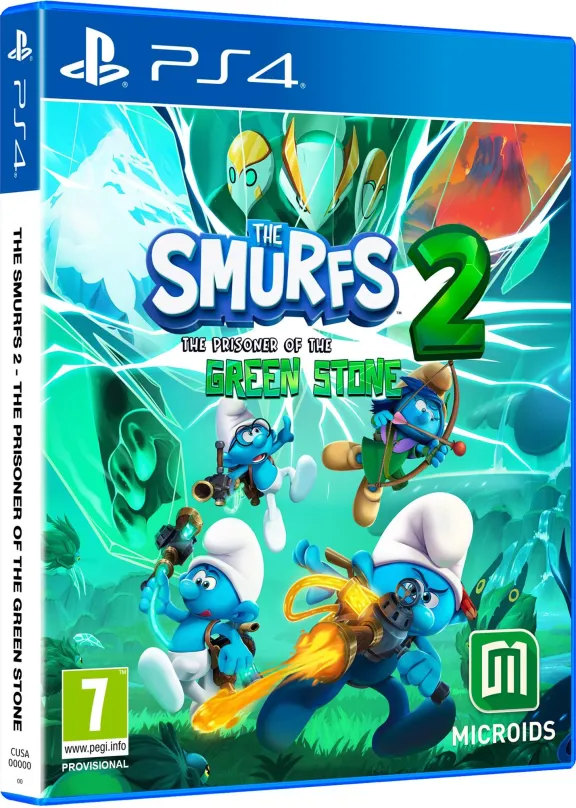 Hra na konzole The Smurfs 2 (Šmolkovia): The Prisoner of the Green Stone - PS4