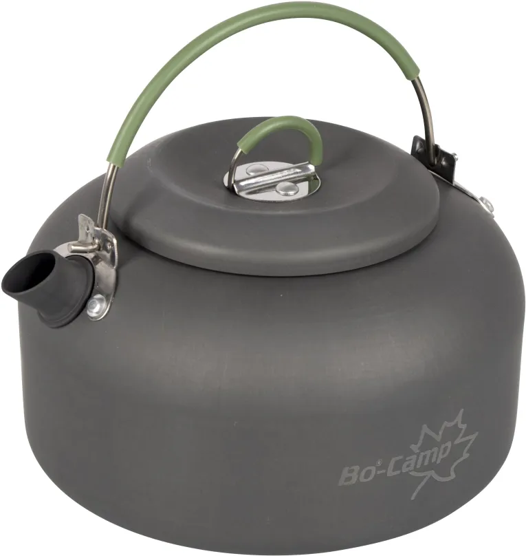 Kanvička Bo-Camp Teapot kettle Hard anodized ALU 1400ml, hliníková, objem: 1,4 l