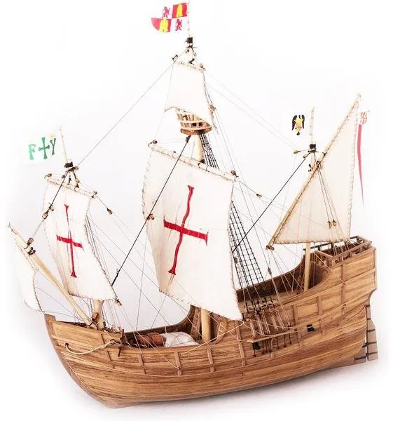 Model lode Dušok Santa Maria 1492 1:72 kit
