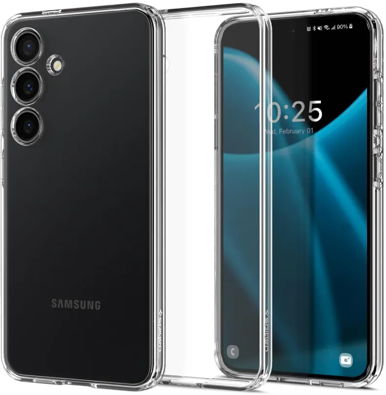 Kryt na mobil Spigen Liquid Crystal Crystal Clear Samsung Galaxy S24