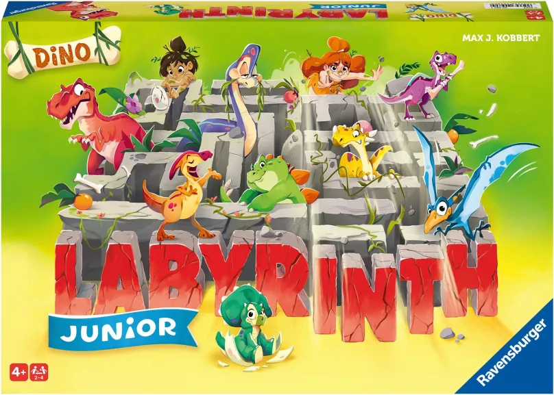 Dosková hra Ravensburger 223626 Labyrinth Junior Dinosaury