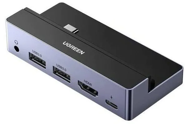 Replikátor portov UGREEN USB-C to 2*USB3.0+ HDMI+3.5mm+PD Converter