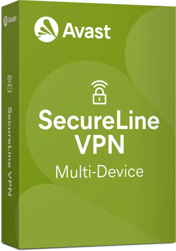 Bezpečnostný softvér Avast SecureLine VPN Multi-device pre 10 zariadení na 12 mesiacov (elektronická licencia)
