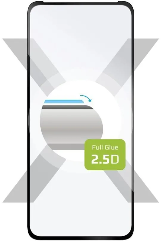 Ochranné sklo FIXED FullGlue-Cover pre Infinix Note 30 čierne