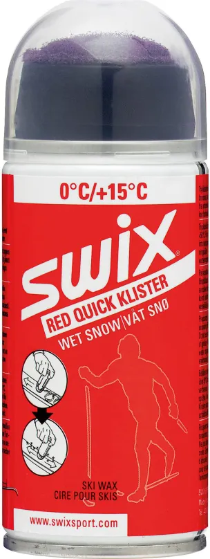 Lyžiarsky vosk Swix klister K70C červený 150ml