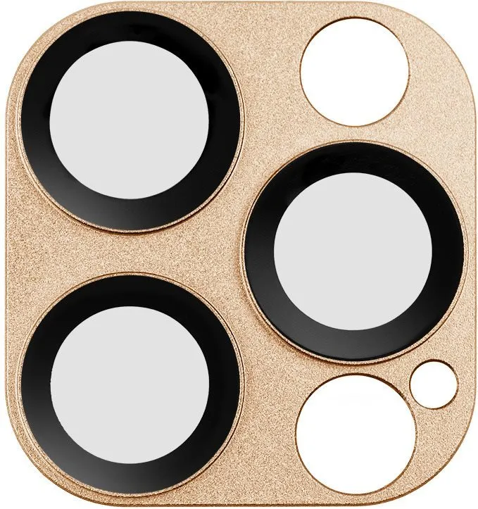 Ochranné sklo na objektív COTEetCI sklo na fotoaparát pre Apple iPhone 12 Pro Max 6.7'' zlaté