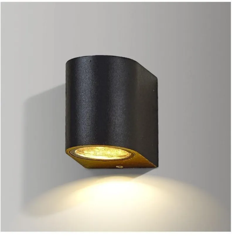 Nástenná lampa Azzardo AZ2176 - Vonkajšie nástenné svietidlo RIMINI 1xGU10/35W/230V IP54