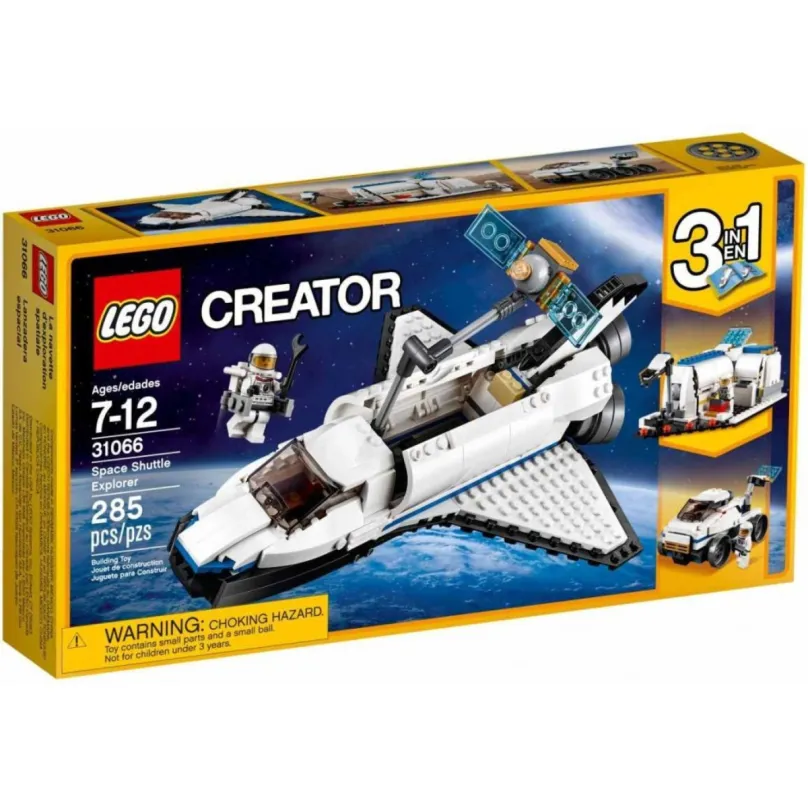 LEGO® CREATOR 31066 Vesmírny prieskumný raketoplán