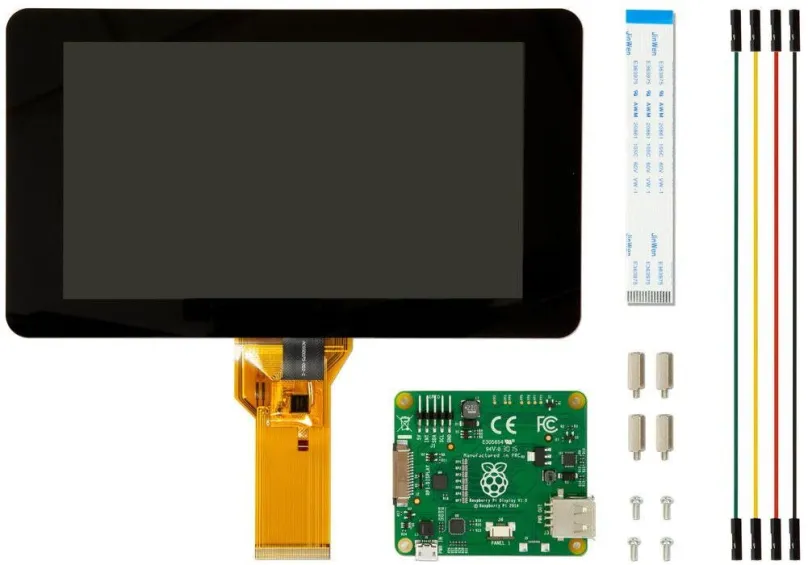 LCD monitor Raspberry Pi Touch displej 7"