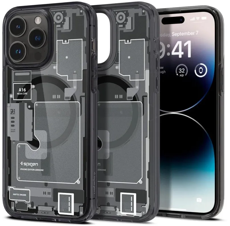 Kryt na mobil Spigen Ultra Hybrid MagSafe Zero One iPhone 14 Pro, pre Apple iPhone 14 Pro,