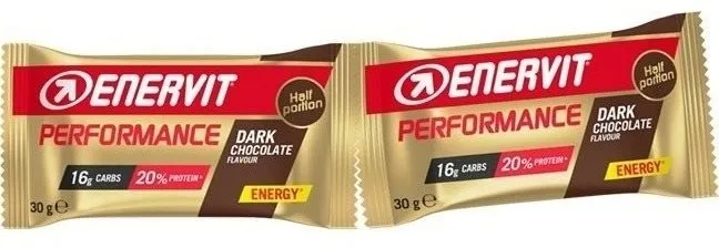 Energetická tyčinka Enervit Performance Bar (30 + 30 g) tmavá čokoláda, energetická hodn