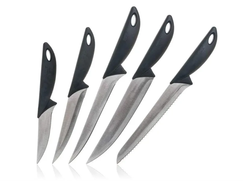 Sada nožov BANQUET Sada nožov CULINARIA, 5 ks, čierna