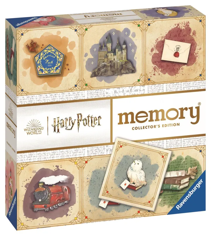 Pexeso Ravensburger 223497 Zberateľská kolekcia: Harry Potter - Svet kúziel