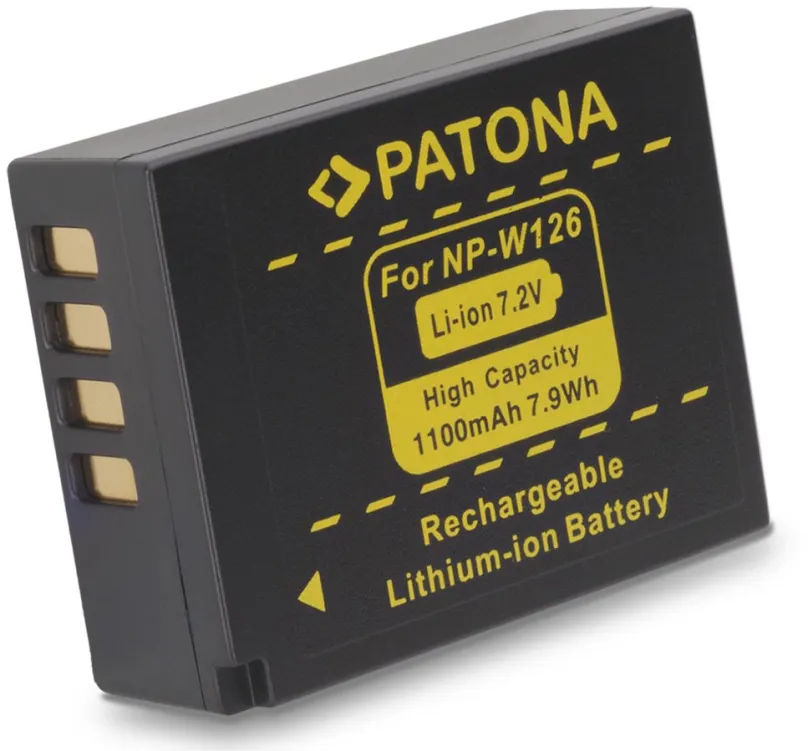 Batérie pre fotoaparát Paton pre Fuji NP-W126 1020mAh Li-Ion