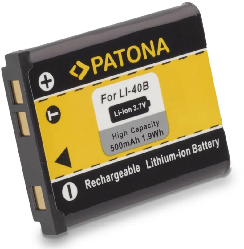 Batérie pre fotoaparát Paton pre Olympus Li-40B / Li-42B 500mAh Li-Ion