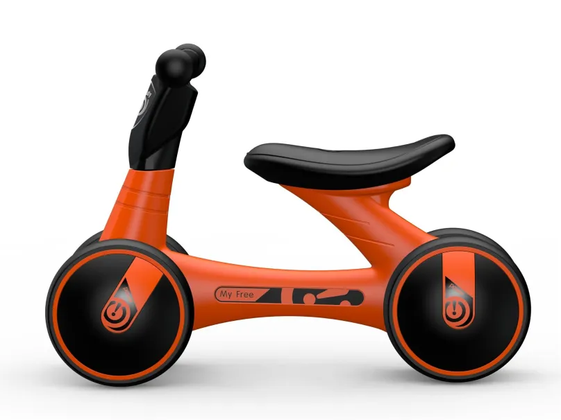 Odrážadlo Luddy Mini Balance Bike oranžová